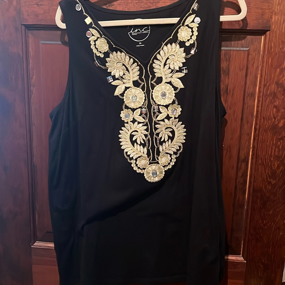 INC fancy tank top